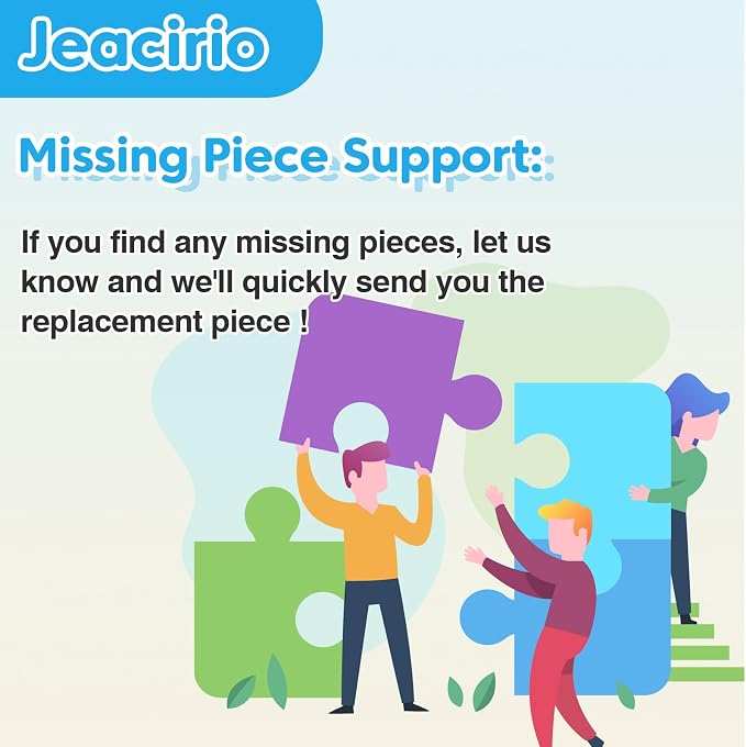 Jeacirio 4-Pack 100 Pieces Puzzles for Kids Ages 4-6 6-8 Panda Tiger Deer Cat Puzzles 100 Pieces Jigsaw Puzzles for Kids 8-10 Year Old, Large Piece Puzzle for Seniors, Puzzle Toys for Boys and Girls