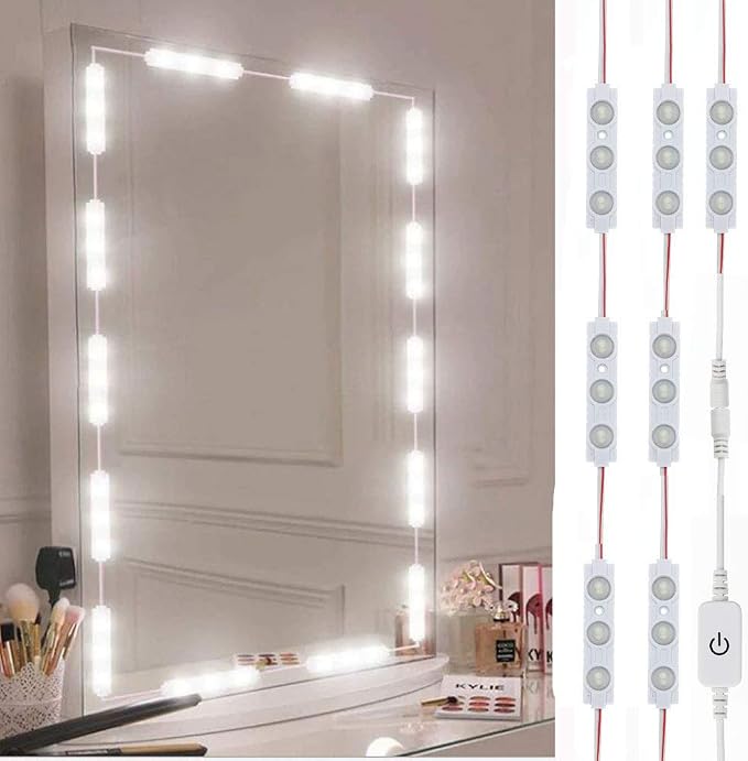 Led Vanity Mirror Lights, Hollywood Style Vanity Make Up Light, 10ft Ultra