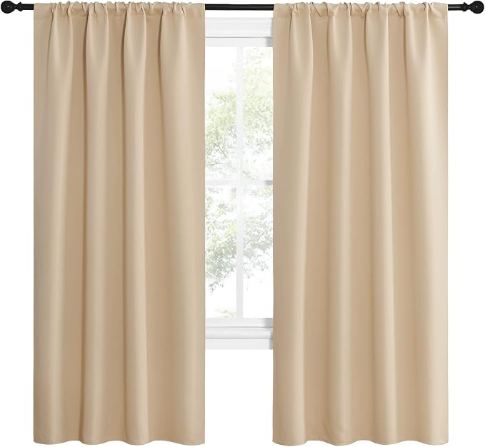 NICETOWN Kitchen Room Darkening Curtains