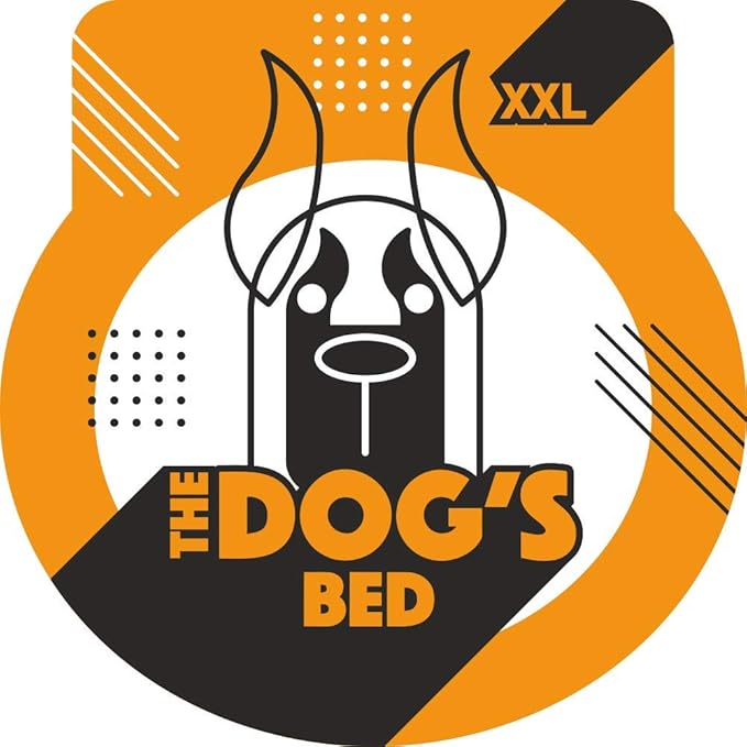The Dog’s Bed Replacement Outer Cover & Bolster for Standard Foam Beds, Flannel Fabric, Silver Grey, XXL