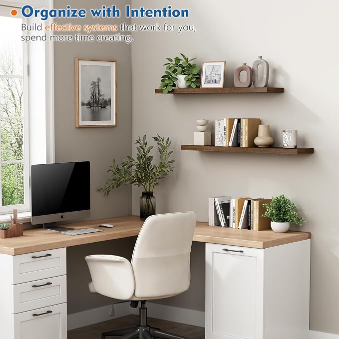 Harwaya 36 Inch Floating Shelves