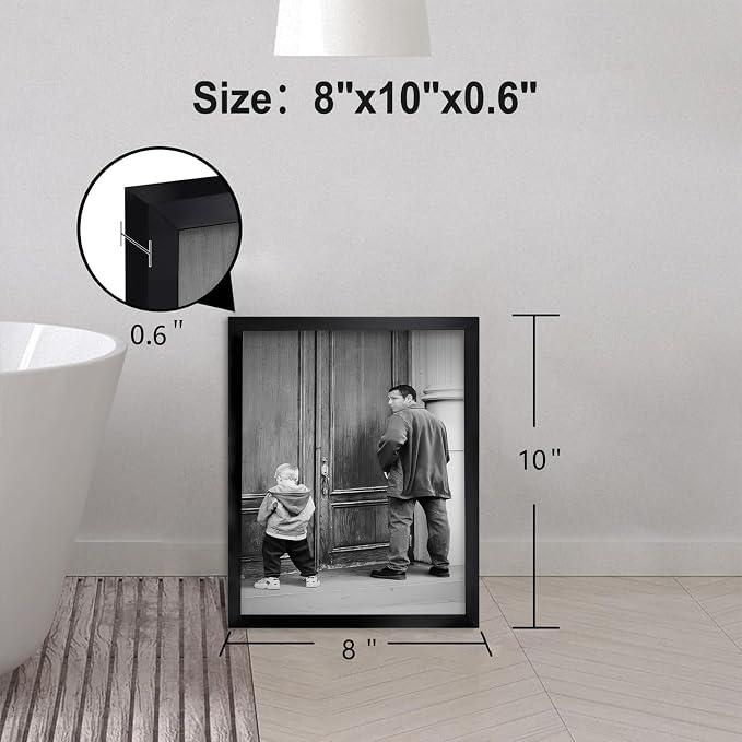 Funny Bathroom Wall Art Black and White Wall Decor, Classic Comedy Movie