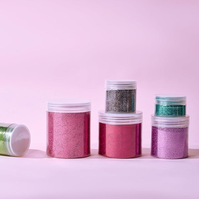 Eternal Moment 36 Pack 3 OZ Plastic Jars Round Clear Cosmetic Container Jars with Clear Lids, Perfect for Lotion, Slime，Cream, Ointments, Makeup, Eye Shadow, Samples, Pot, Travel Storage