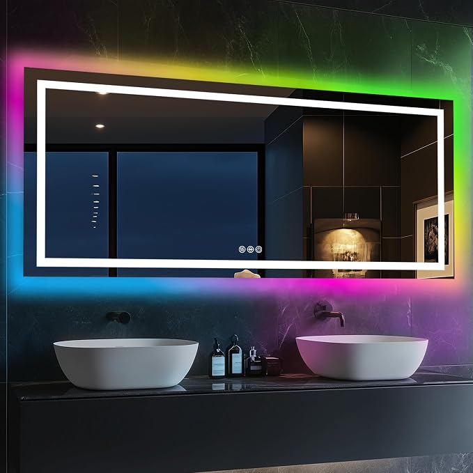 Antok 28"x 60" LED Bathroom Mirror