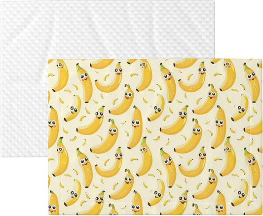 Waterproof Dog Blanket Soft Pet Blanket for Puppy Cat, Fleece Cat Throw Blankets for Furniture Bed Couch Sofa Reversible - Banana Fruit 3
