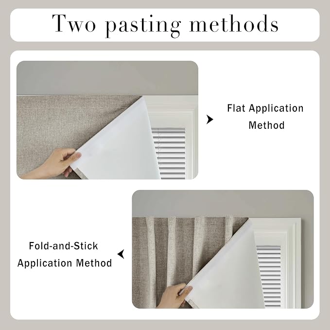No-Drill 100% Blackout Window Curtain