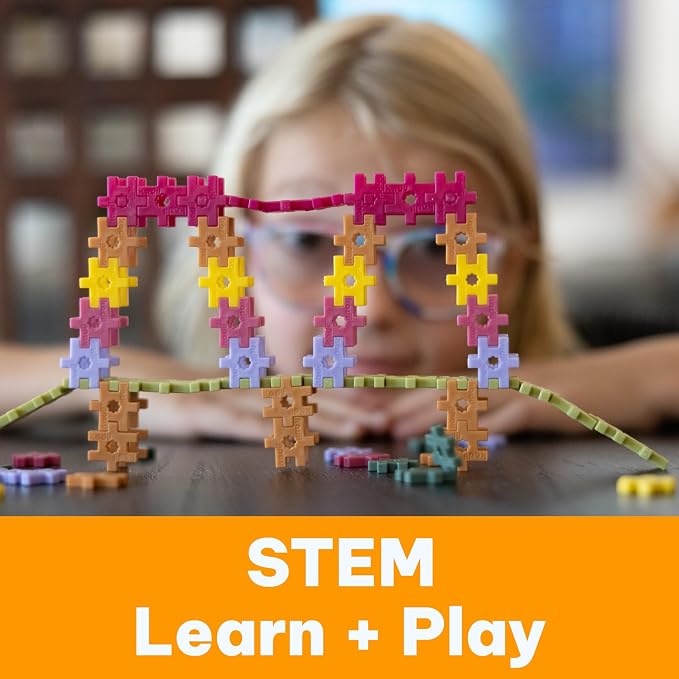 KADÜ Snake 250 Piece Set - STEM/STEAM Building + Construction Toy, for Open + Imaginative Play Ages 5+ | Creative Mini Sensory Construction Puzzle tiles - Open Ended Play Gift Boys + Girls - Classroom Homeschool Manipulatives