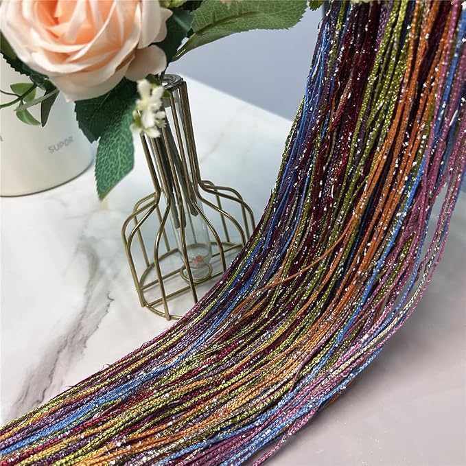 ave split Decorative Door String Curtain Wall Panel Fringe Window Room Divider