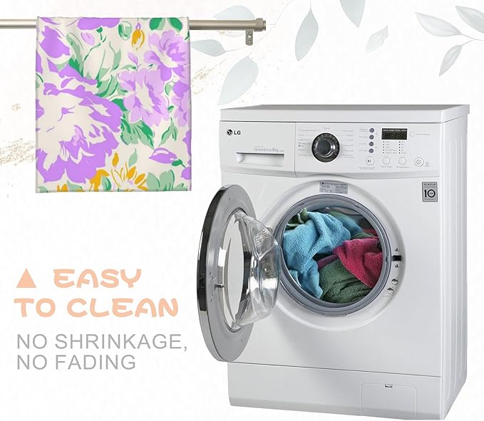Cute Shiba Inu Hand Towels - 2 Pack, 14.5" X 28",Soft Microfiber Polyester Cartoon Towel Set with Dog-Lover,for Fun Bathroom Kitchen Spa Hotel Decor Gifts Women Girls