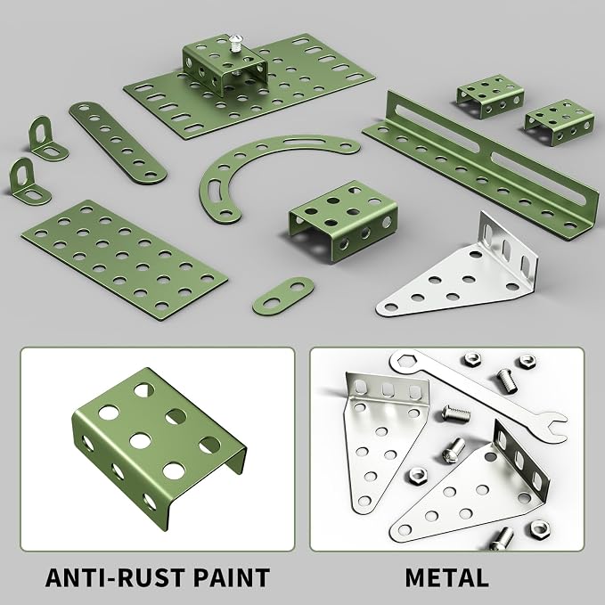 Lucky Doug STEM Building Projects Model Truck Set - Building Toys for Kids Ages 8-12, Assembly Science Army Toys for Boys 8 9 10 11 Years Old