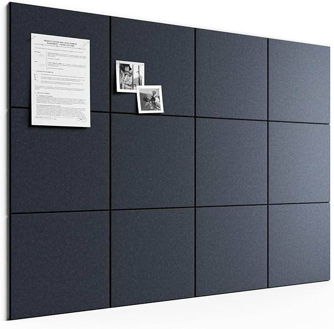 Bumusty Large Cork Board 48" x 36" Alternative