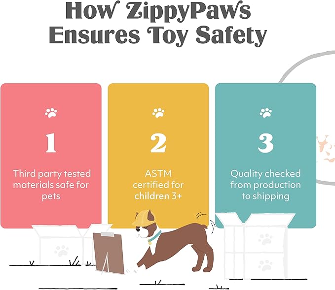 ZippyPaws NomNomz - Dog Squeaky Toys to Keep Them Busy, Funny Food Plush for Small, Medium, & Large Dogs, Cute Stuffed Puppy Toy, Pet Products, Gift for Dogs of All Breeds, Soft & Cuddly - Puppuccino