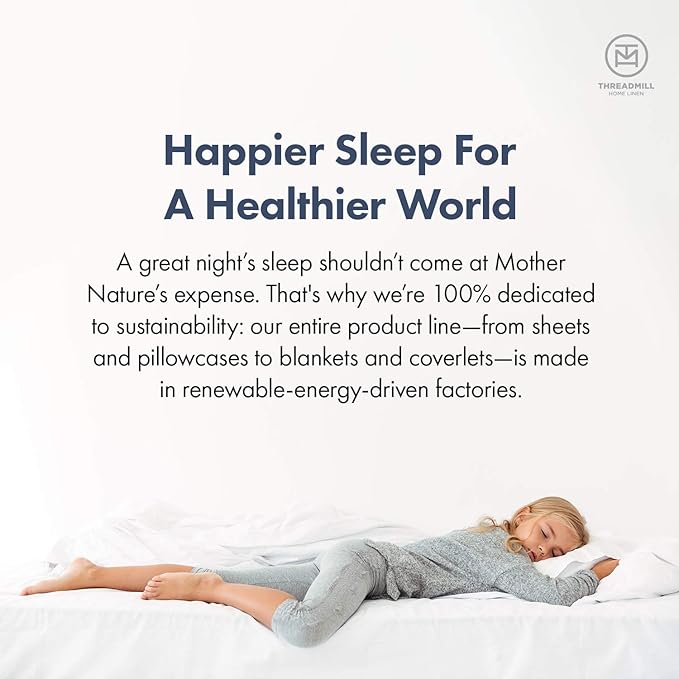 Threadmill 100% Cotton Sheets for Twin Size Bed - 600 Thread Count Twin Bed Sheets Set with 15” Deep Pocket - Damask Stripe Sateen Weave 3-Piece Bedding Set with Cooling Effect, Moonrock Grey