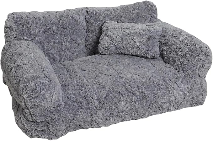 Dog Couch Bed - Softs Removable Pet Lounger, Comfortable Animal Mattress, Washable Cushion Seat, Cozys Pet Furniture With Softs Removable | Dog Couch Bed For Indoor Sleeping Relaxing Household Compani
