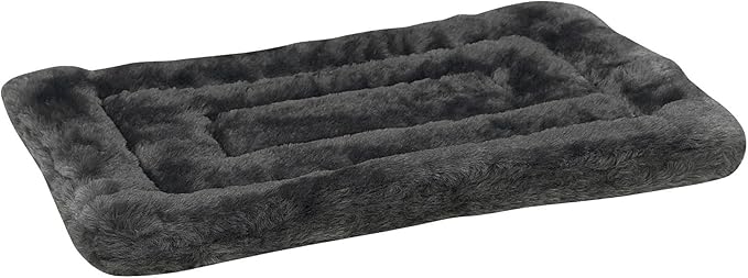 Slumber Pet Plush Mats - Versatile and Comfortable Mats for Dogs and Cats - X-Large, 35"L x 22"W, Gray
