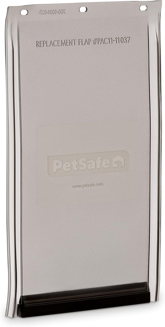 PetSafe Original Replacement Flap - Doggie Door Vinyl Replacement Flap for Sliding Glass Pet Door - Durable & Made with Non-Toxic Materials - 8 7/8" H x 5 1/8" W - Large
