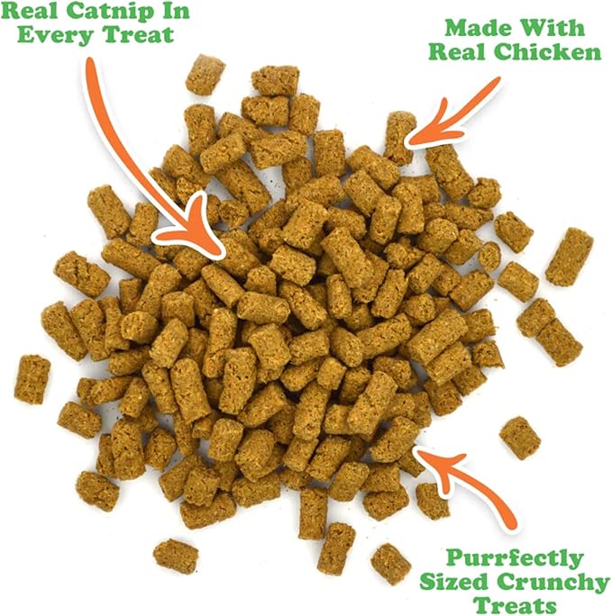 Meowijuana Fall Favorites Bundle | Pumpkin Spice Latte Refillable Toy, Harvest Moon Blend, Pumpkin Knock ‘n’ Nibble Toy, Chicken Crunchie Munchie Treats | Includes North American Organic Catnip