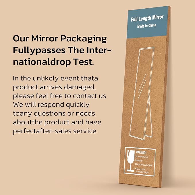 64"x21" Full Length Mirror