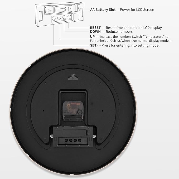 Foxtop Digital and Analog Learning Clock