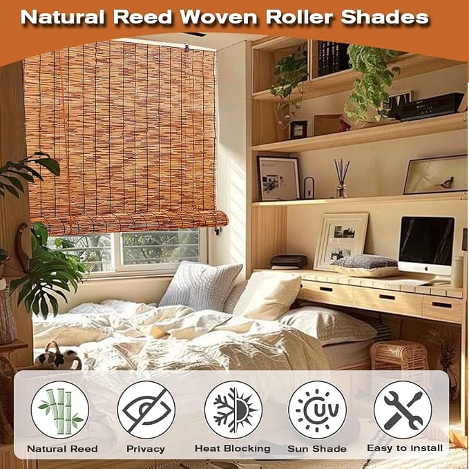 Patio Shades from Bamboo Outdoor Roll up Shades