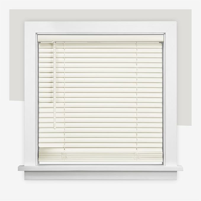 CHICOLOGY Cordless Mini Blinds, 1 Inch Vinyl Window Blinds, Room Darkening &