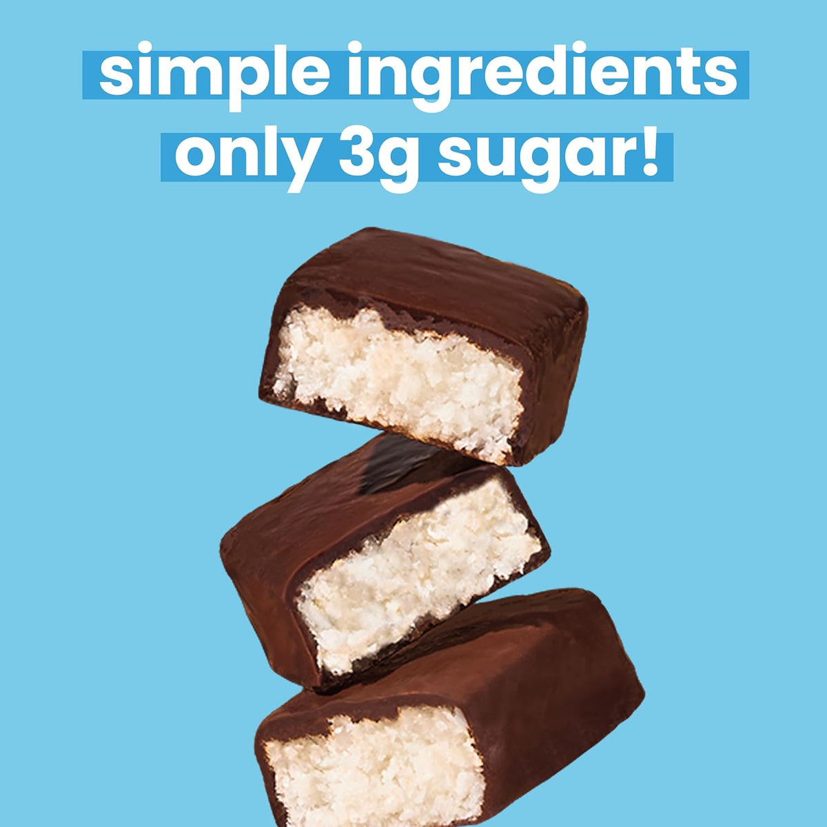 unreal dark chocolate coconut bars value size non-gmo gluten free fair trade bag 9.5oz
