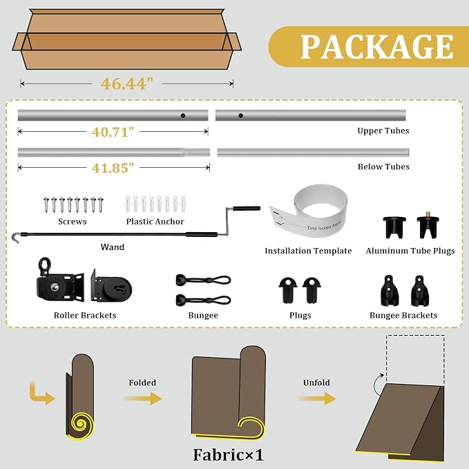 Shade&Beyond Outdoor Roller Shades