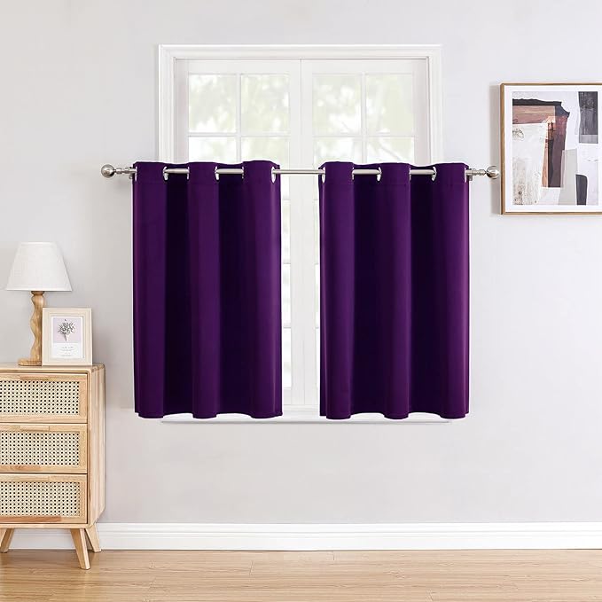 ChrisDowa Small Window Curtains