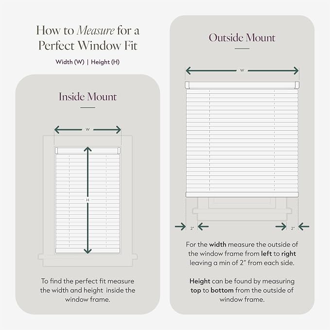CHICOLOGY Cordless Mini Blinds for Indoor Windows, 36.75" W x 72" H, Light