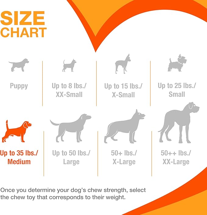Nylabone Ring Bone Puppy Chew Toy for Puppies, Soothing Teething Toys for Puppies, Puppy Enrichment Toys, Long Lasting Chicken Flavor, For Medium Dogs - Up to 35 lbs, 1 Count