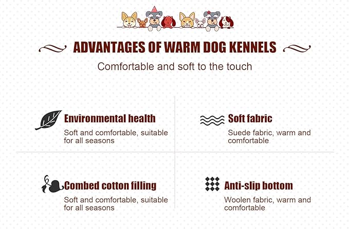 Suede Sofa Dog Bed, Multiple Sizes Orthopedic Memory Foam Mattress, Durable and Calming, Washable Dog Bed with Anti-Slip Bottom S LightGreen
