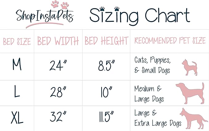 ShopInstaPets Penn State Nittany Lions Officially Licensed Plush Donut Pet Bed – Cozy, Machine Washable, Perfect for Pets (Extra Large)