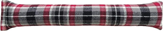 15" Catnip Cat Kicker Toys/Kitty Kick Sticks/Cat-Nip Kick Sticks (Red/Grey Flannel) (Kickers Filled with 1 oz Premium Canadian Catnip)