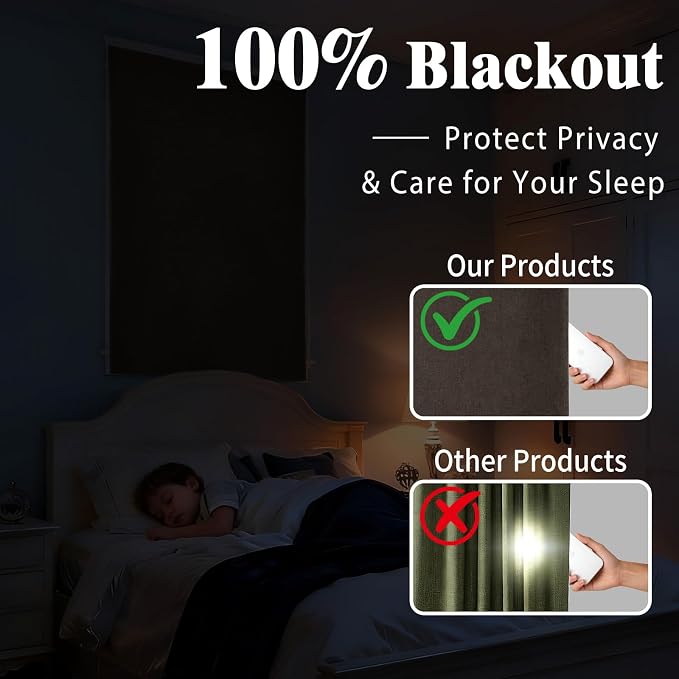Magic Tape 100% Blackout Curtain