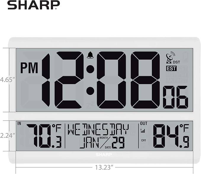 Sharp Atomic Clock