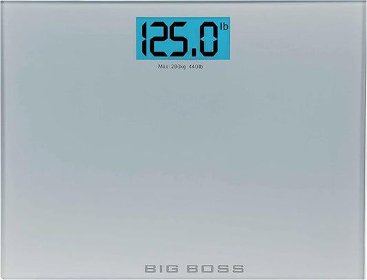 Lite Step Digital Bathroom Scale with Extra Wide Platform, 440-Pound