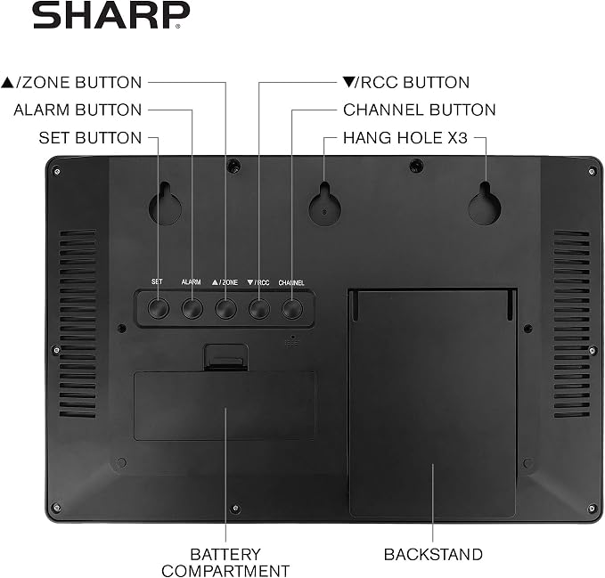 Sharp Atomic Clock