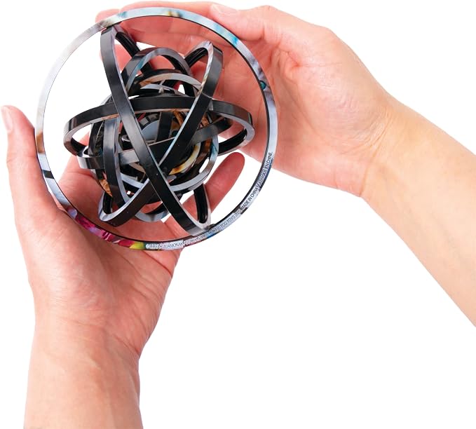Spin Flip Puzzle - Hypnotic - Spin it, Flip it, Solve it! for Those who Love Brain teasers! Adult Fidget Toy. Great Gift for Mom, Dad, Teens, Men and Women