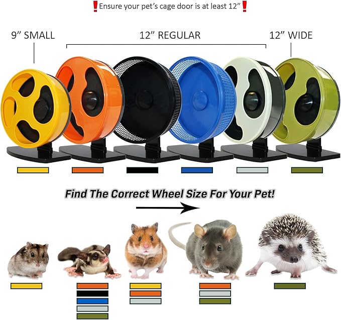 Silent Runner Glow Wheel - 12" Regular - Exercise Wheel (Wheel No Stand)