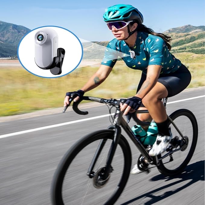 Waterproof Dog Camera 2.0-1080p Pet Action Camera with Real-time Feed, Mini Wireless Cat Camera, Includes 32gb Sd Card for Pets & Dogs White
