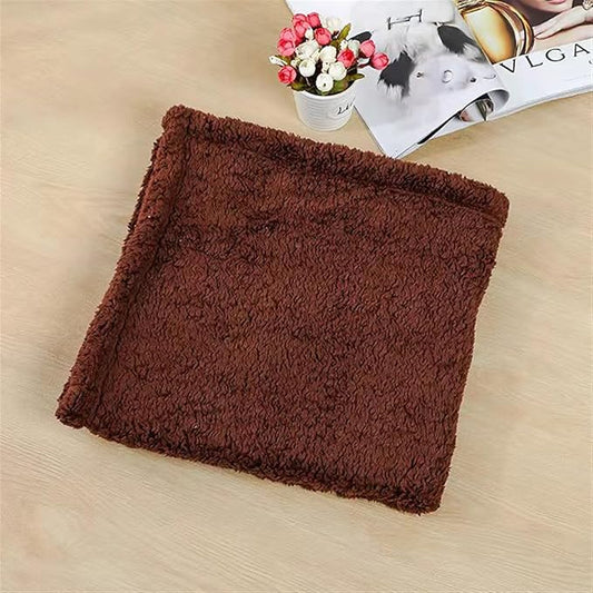 Pet Blankets for Couch Sofa Bed Dog Blankets Reversible Cat Blanket Soft Furniture Protector Cover for Small Medium Large Dogs Cats, Brown, 39 x 47 inches