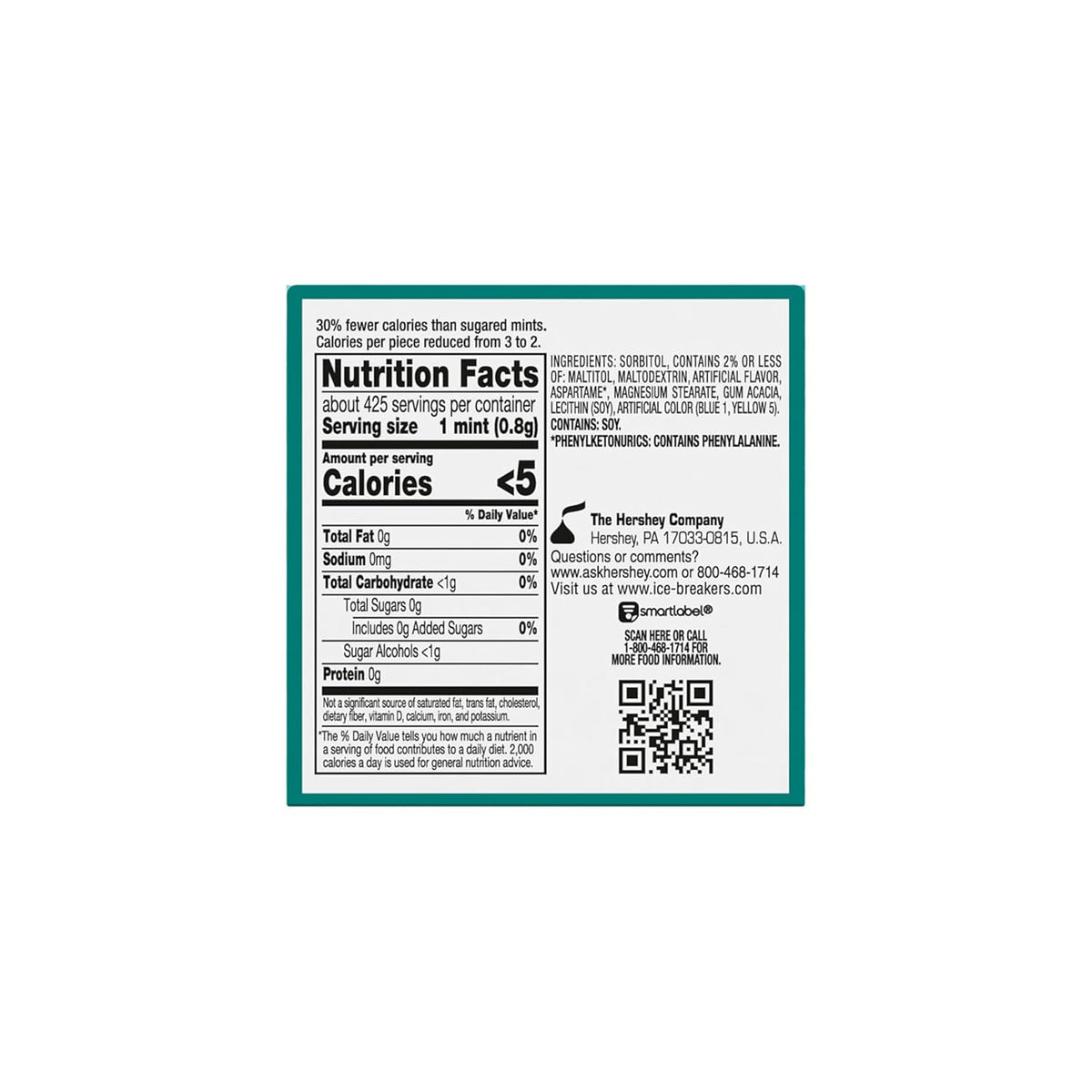 ice breakers wintergreen sugar free mints 1.5 oz 8 count tins for instant refreshment
