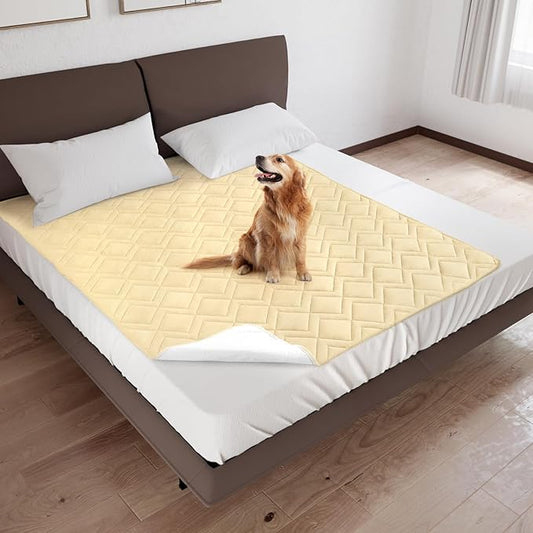 Washable Dog Bed Cover Pet Blanket, Dog Cover for Bed Sofa Furniture, Waterproof Sheet Dog Blanket (68 x 82 Inch)
