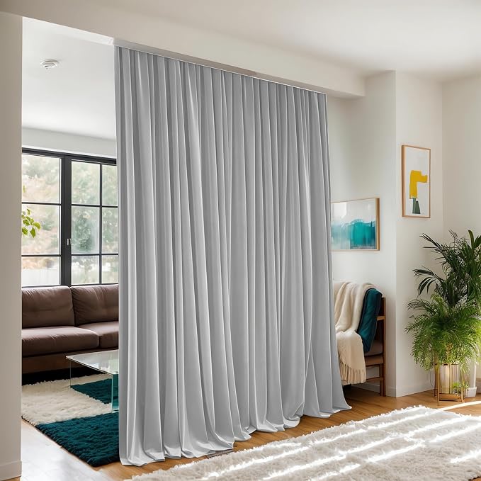 Floor to Ceiling Curtains for Wall Ceiling Mount Track