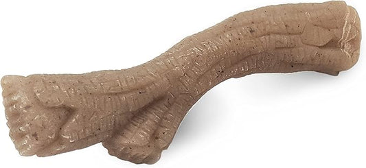 Nylabone Gourmet Style Stick Strong Chew Toy for Dogs, Peanut Butter Flavor, Medium - Up to 35 lbs, 1 Count