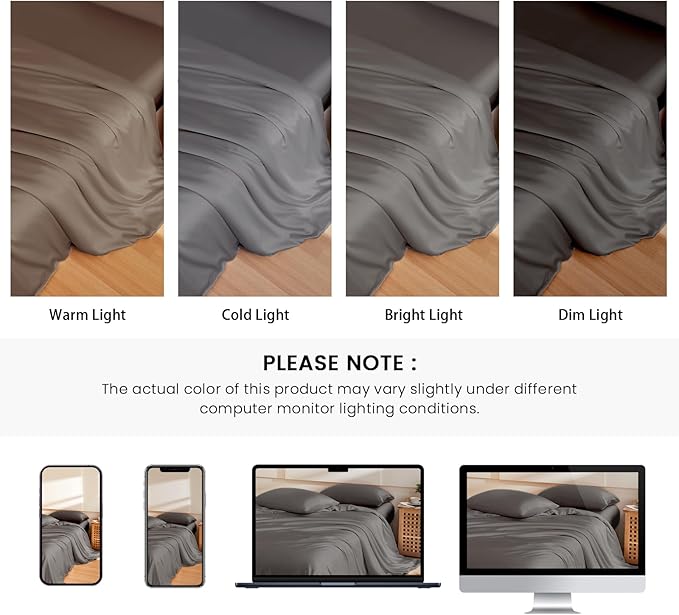 THXSILK 100% Pure Mulberry Silk Duvet Cover Set 3 Piece, 6A+ Grade Luxury Soft Bedding Silk Sheets for Hair and Skin, 1 Pcs Duvet/Quilt/Comforter Cover with 2 Zippered Pillowcases (Charcoal, Full)