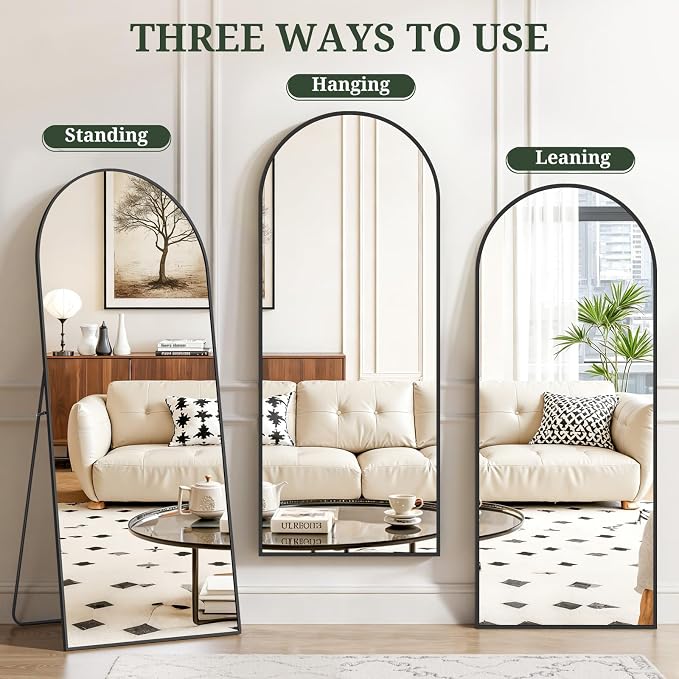Mirror Full Length 64"x21" Full Body Floor Mirror