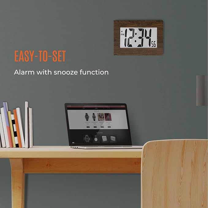 MARATHON Large Digital Wall Clock