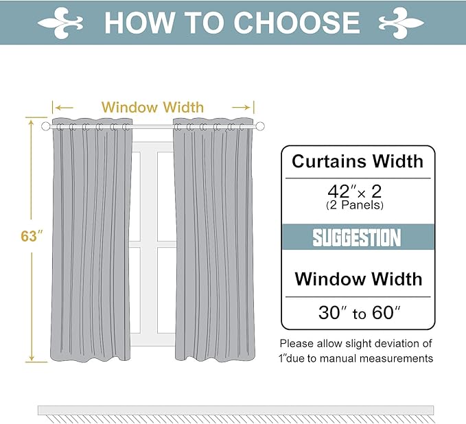 ChrisDowa Grommet Room Darkening Curtains