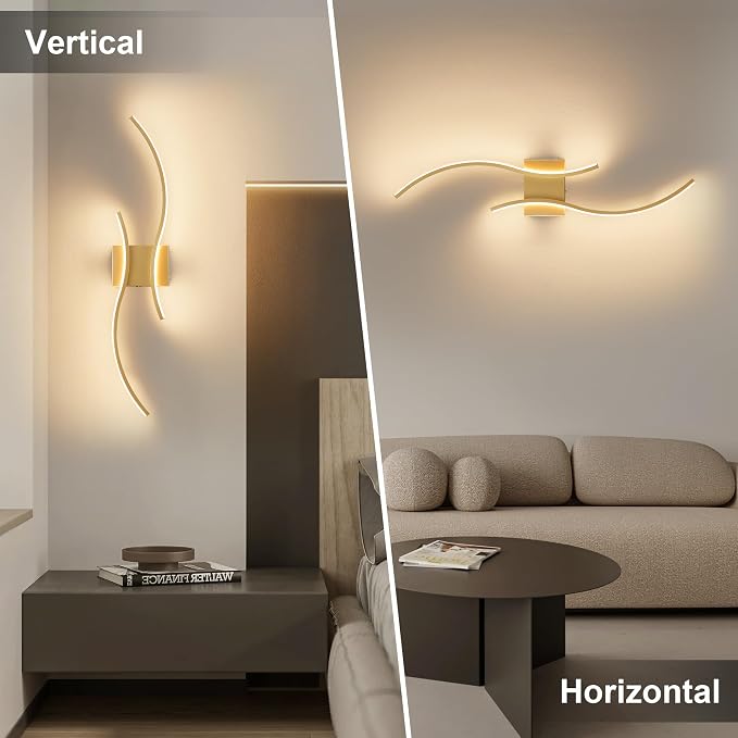 Battery Operated Wall Sconces Set of Two